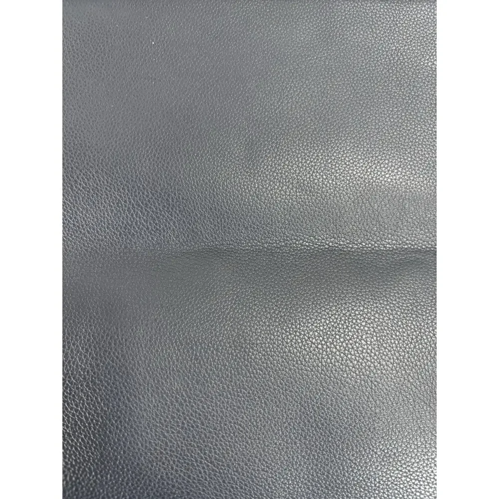 GiGi New York Navy Blue Foldover Clutch Vegan Leather Snake Print Zipper NoStrap - Picture 6 of 11